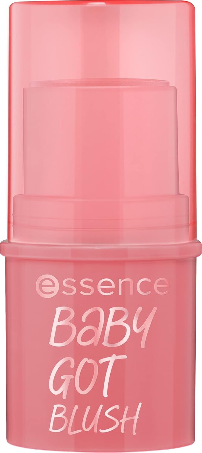 essence | Baby Got Blush (30 | Rosé All Day) | Easy to Apply & Blend Pigmented Cream Blush Stick | Vegan & Cruelty Free | Free From Gluten, Parabens, Alcohol, & Microplastic Particles