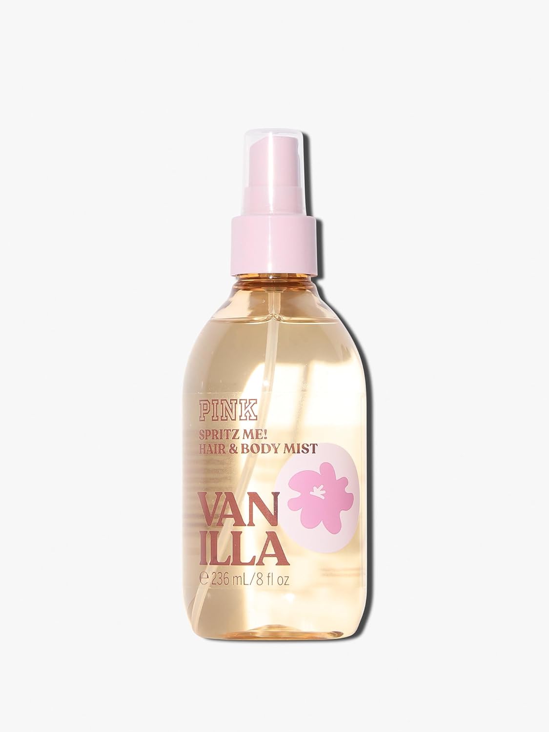 Victoria's Secret PINK Vanilla Hair & Body Mist, Perfume Spray for Women (8 oz)