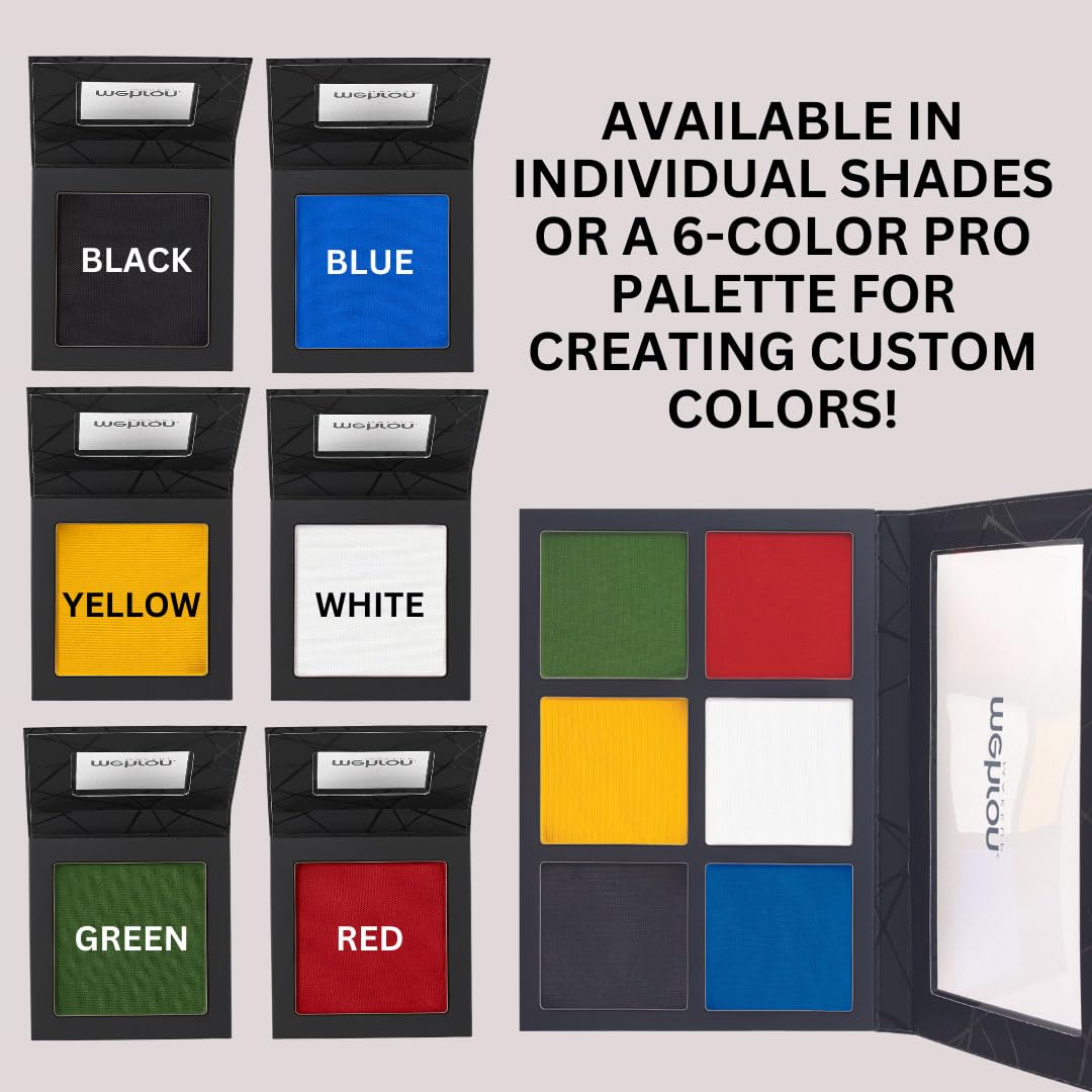 Mehron EDGE Face & Body Paint| Professional Water-Activated Face Paint Makeup | Made in the USA | For Cosplay, Halloween, & SFX (Black)