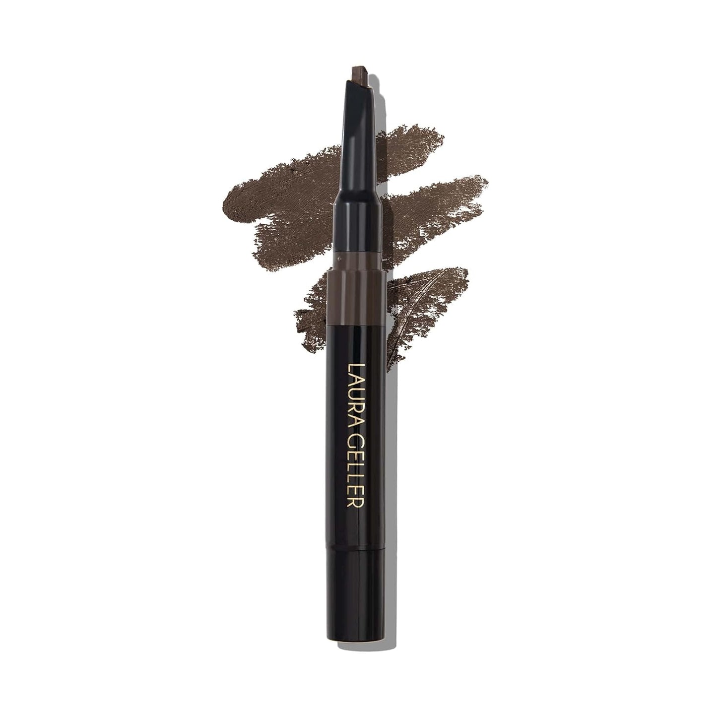 LAURA GELLER NEW YORK Sculpt-n-Stay Waterproof Brow Pencil & Gel- Dark Brown
