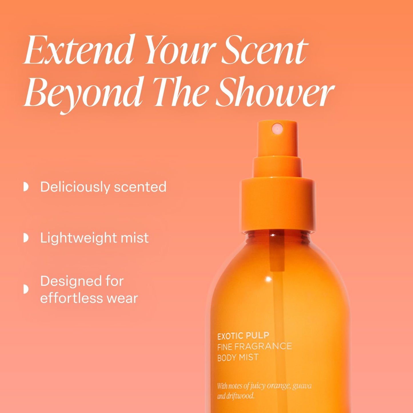 Saltair Body Mist 2 Pack - Fine Fragrance, Lightweight Body Spray Mist with Exotic Pulp Scent. Long Lasting Perfume Mist. 2x 8oz Bottles