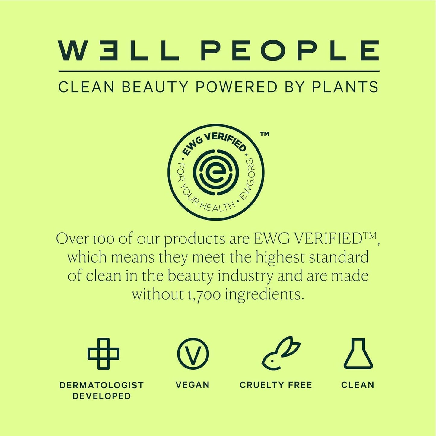 Well People Power Palette Eyeshadow, Five Long-wear, Hyper-pigmented Matte & Shimmer Shades For Intense Color, Vegan & Cruelty-free, Violet