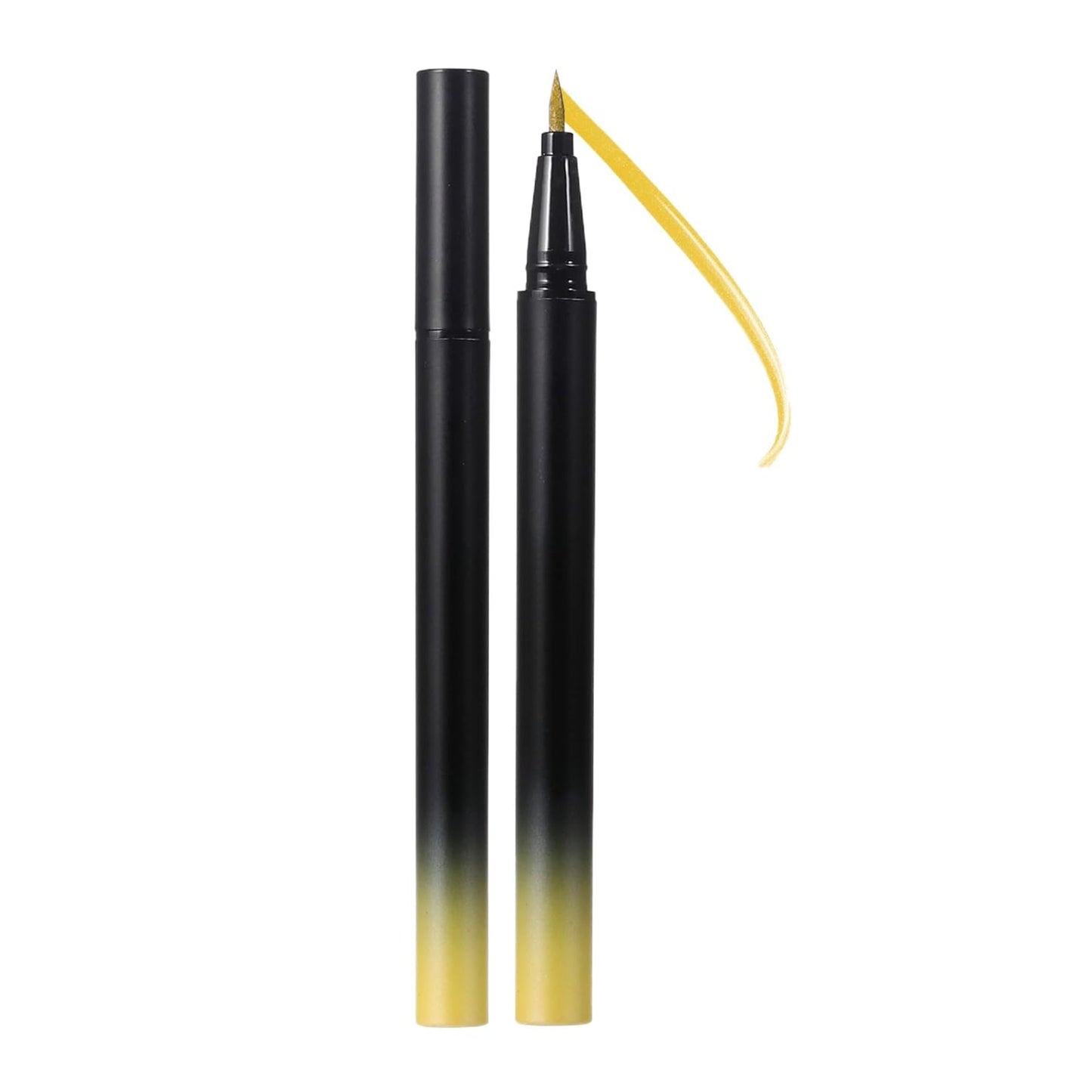 liquid eye liner pencil long lasting stage makeup metallic high pigment colored eyeliner Yellow
