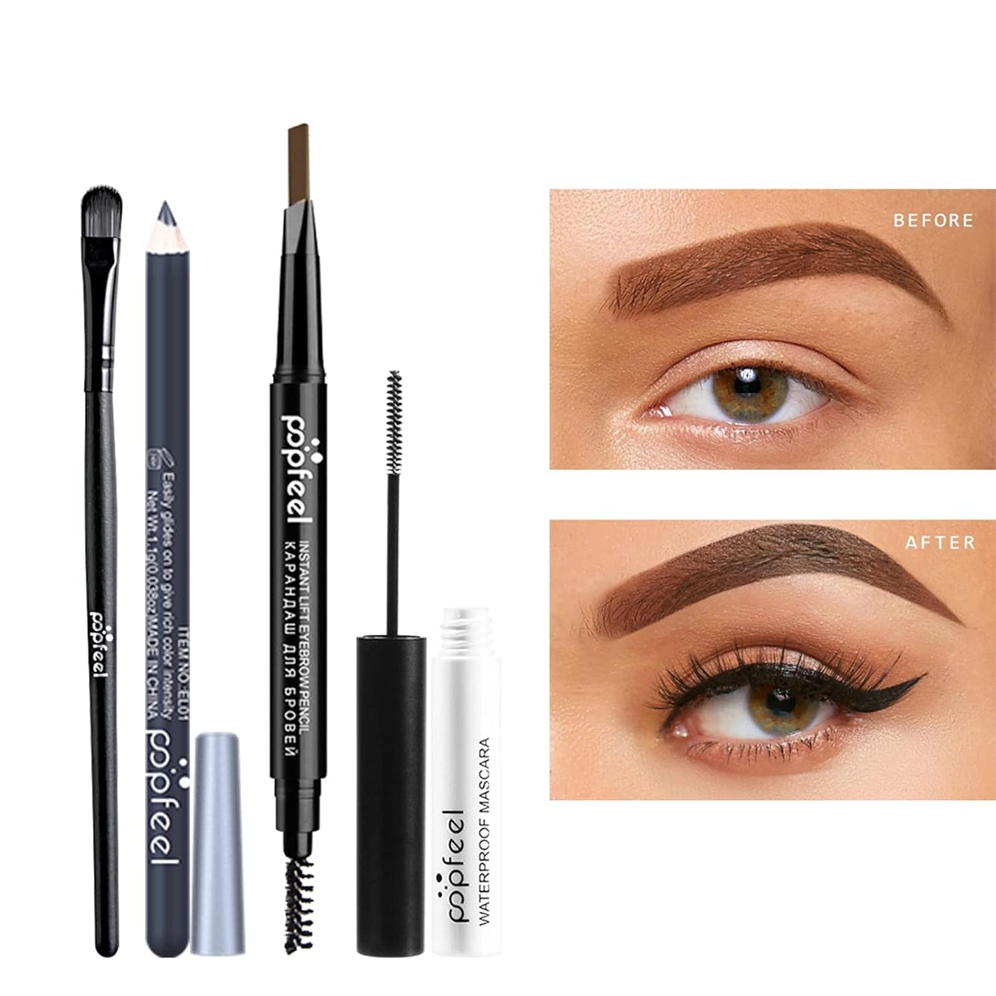 40 Colors Eyeshadow Palette All-in-one Holiday Makeup Gift Set | Full Makeup Kit for Women Essential Starter Bundle Include Eyebrow Pencil Eyeliner Mascara Soft Eye Shadow Brush