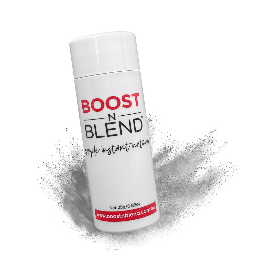 Boost N Blend Scalp Hair Concealer, Powder, Female Cotton Hair Fibers for Thinning & Visible Scalp - Volumizer for Women (25g/0.88oz)