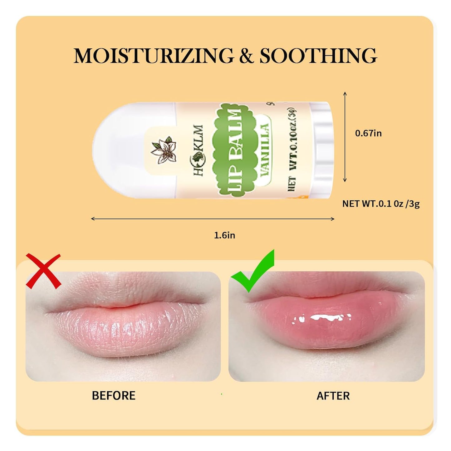 Mini Lip Balm 25 Pack, Natural Lip Balms with Vitamin E and Coconut Oil. Moisturizes for Dry Lips, Perfect for Party Favors, Gift Bags and Small Gifts-13 Flavors