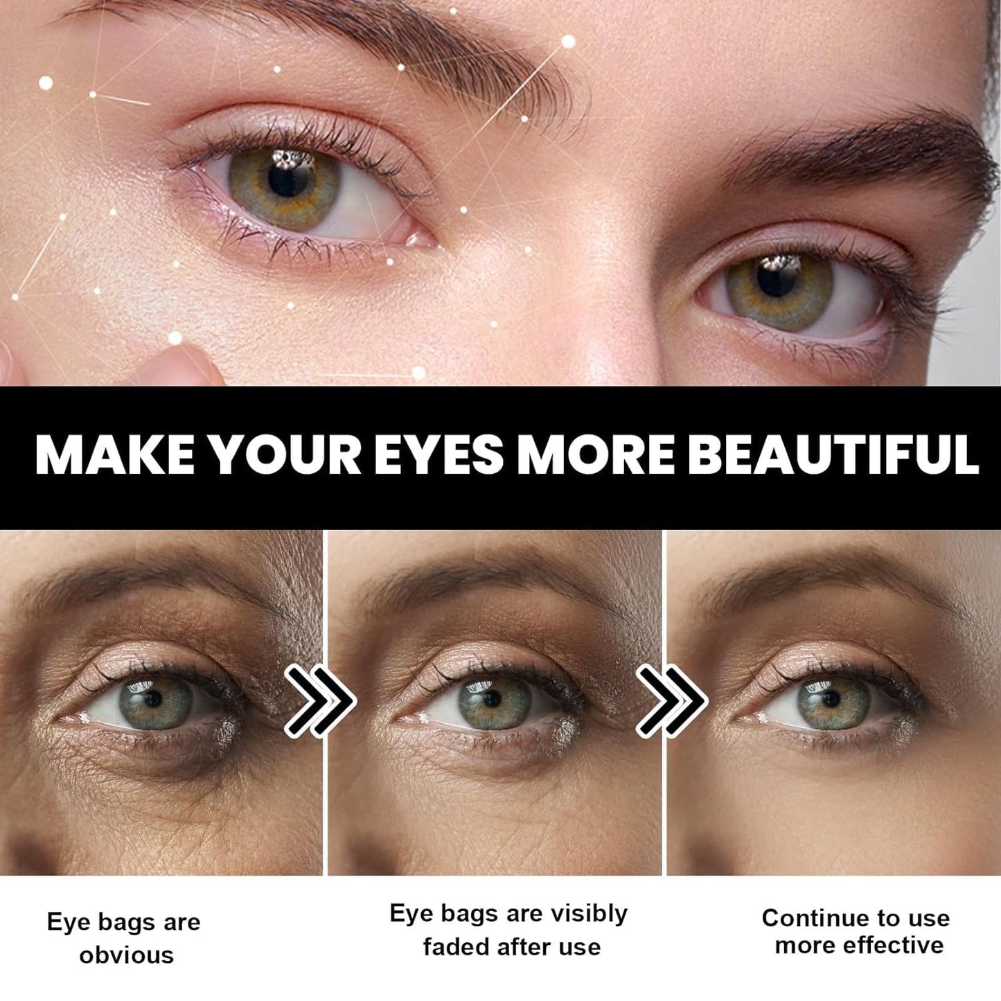 Celyz Firming Eye Cream, Instant Firm Eye Cream, Temporary Eye Tightener,Celyz Eye Cream, Instant Firming Eye Firmer, Eye Moisturizer, Reduces Fine Lines, Firms Eye Skin (3PCS)