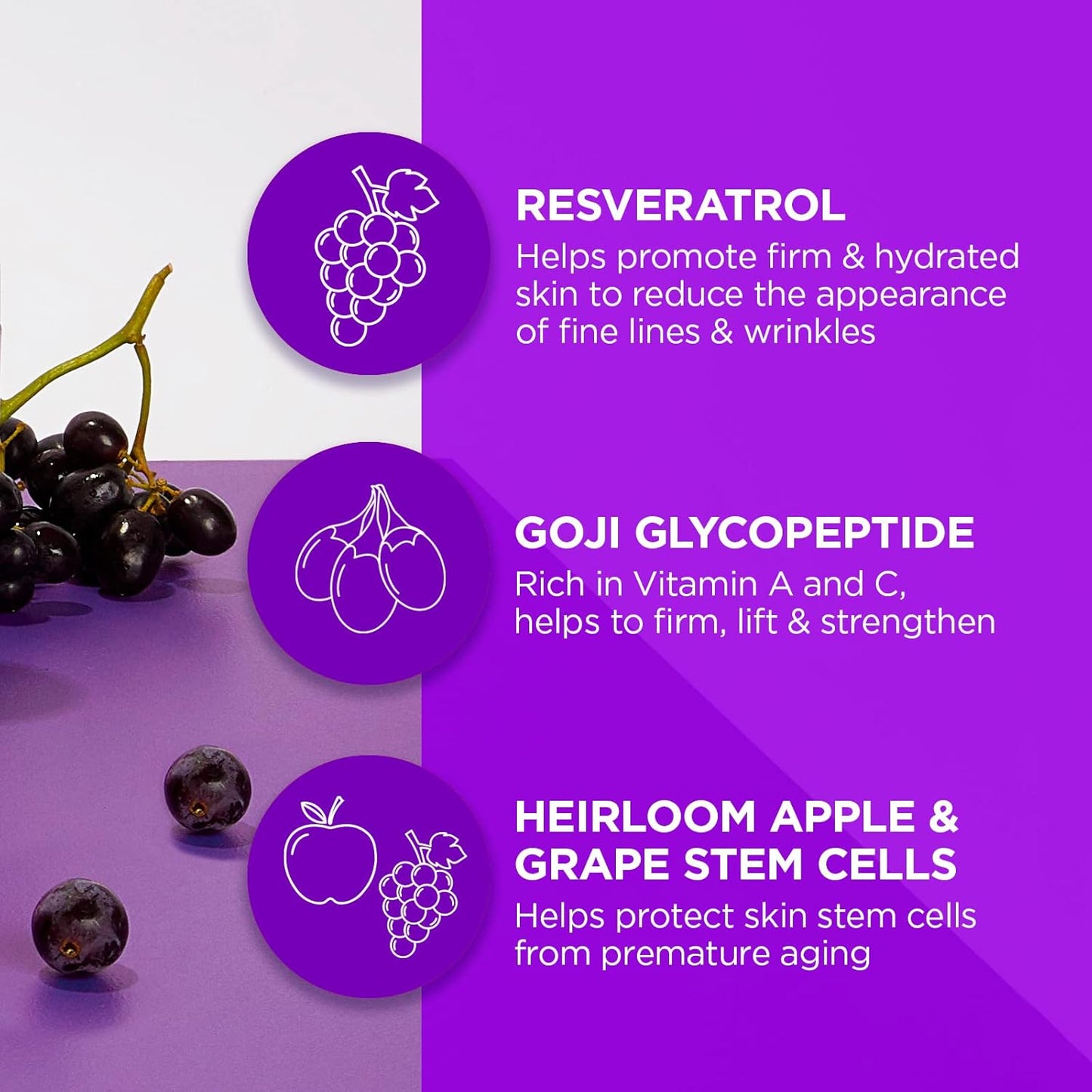 Andalou Naturals Resveratrol Q10 Night Repair Cream, For Dry Skin, Fine Lines & Wrinkles, For Softer, Smoother, Younger Looking Skin, 1.7 Ounce