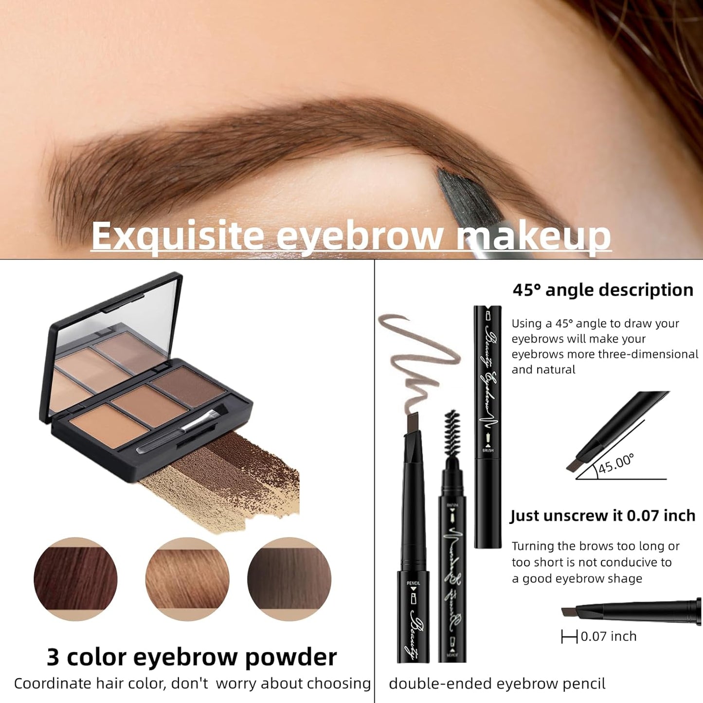 Travel Makeup Kit,Girl Makeup Kit for Girls Ages 8-12,Kids Makeup Sets for Girls 5-8,Makeup Kit for Girls,Makeup Sets For Women Full Kit,Makeup Set for Kids,Suitable for Beginners,Teens