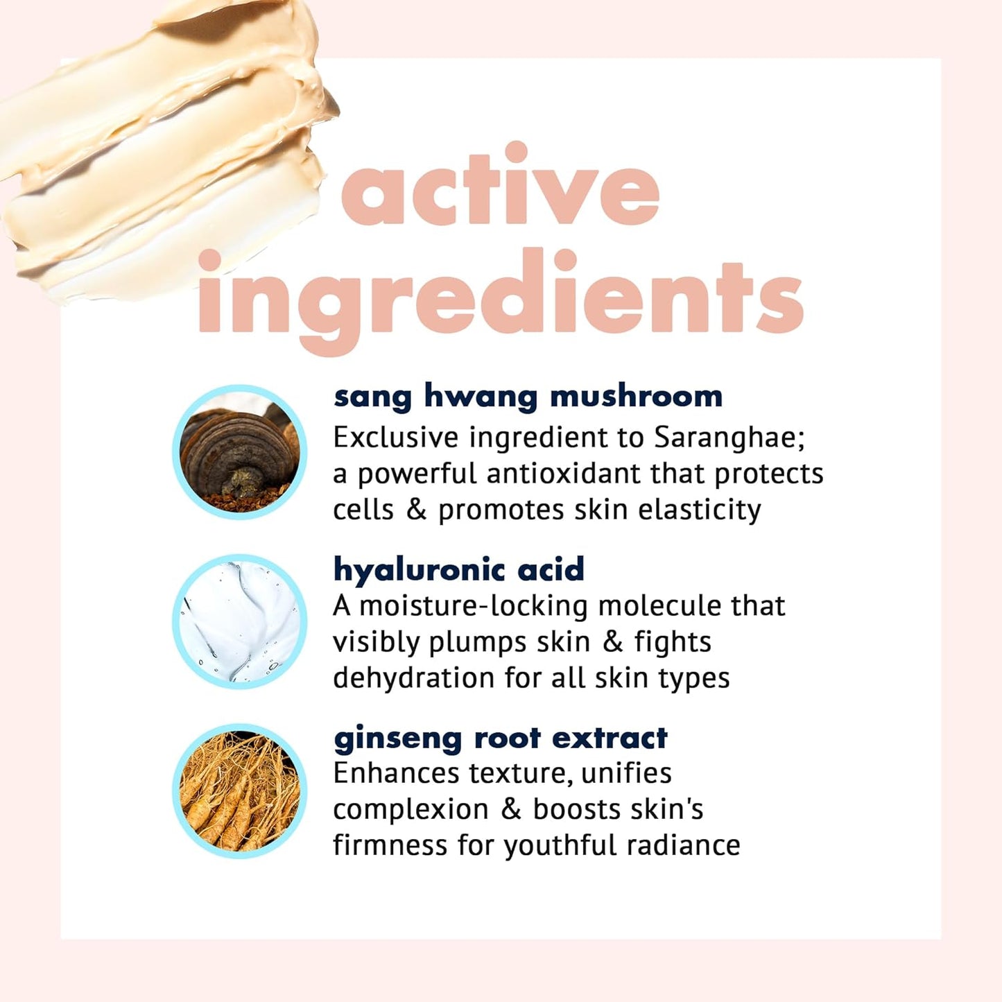 Saranghae Hydrating Moisturizer Face Cream for Soft, Smooth Skin, Face Moisturizer for Dry Skin, with Hyaluronic Acid & 12 Anti-Aging Skin Care Botanicals for Cellular Regeneration - 2.11 oz