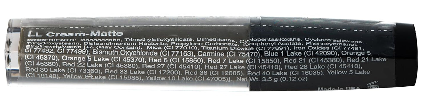 Jolie LL Cream Matte - Waterproof Liquid Lip Colour - Matte Finish (Dark Side)