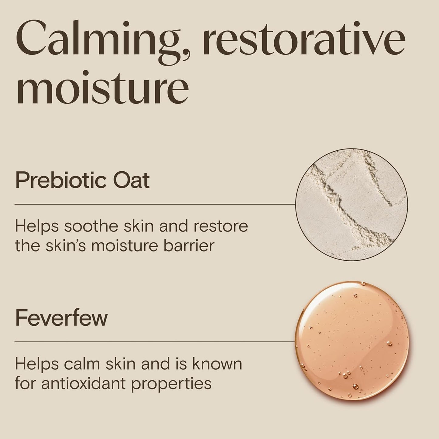 Aveeno Calm + Restore Oat Gel Facial Moisturizer for Sensitive Skin, Fast-Absorbing, Soothing Lightweight Gel Cream with Prebiotic Oat & Feverfew, Fragrance-Free & Hypoallergenic, 1.7 oz