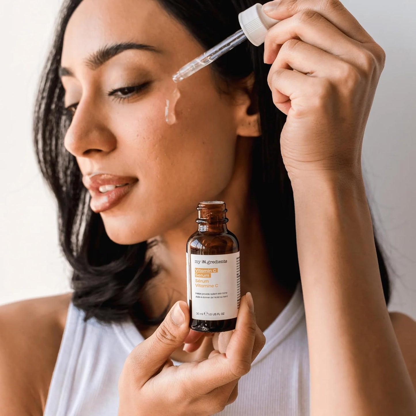 Masque Bar My Ingredients 12% Vitamin C Face Serum - Fades Age Spots, Pore Refining, Wrinkle Repair, Dark Circle Reduction, Hydrating, Even Skin Tone, Oil & Cruelty-Free Korean Skincare