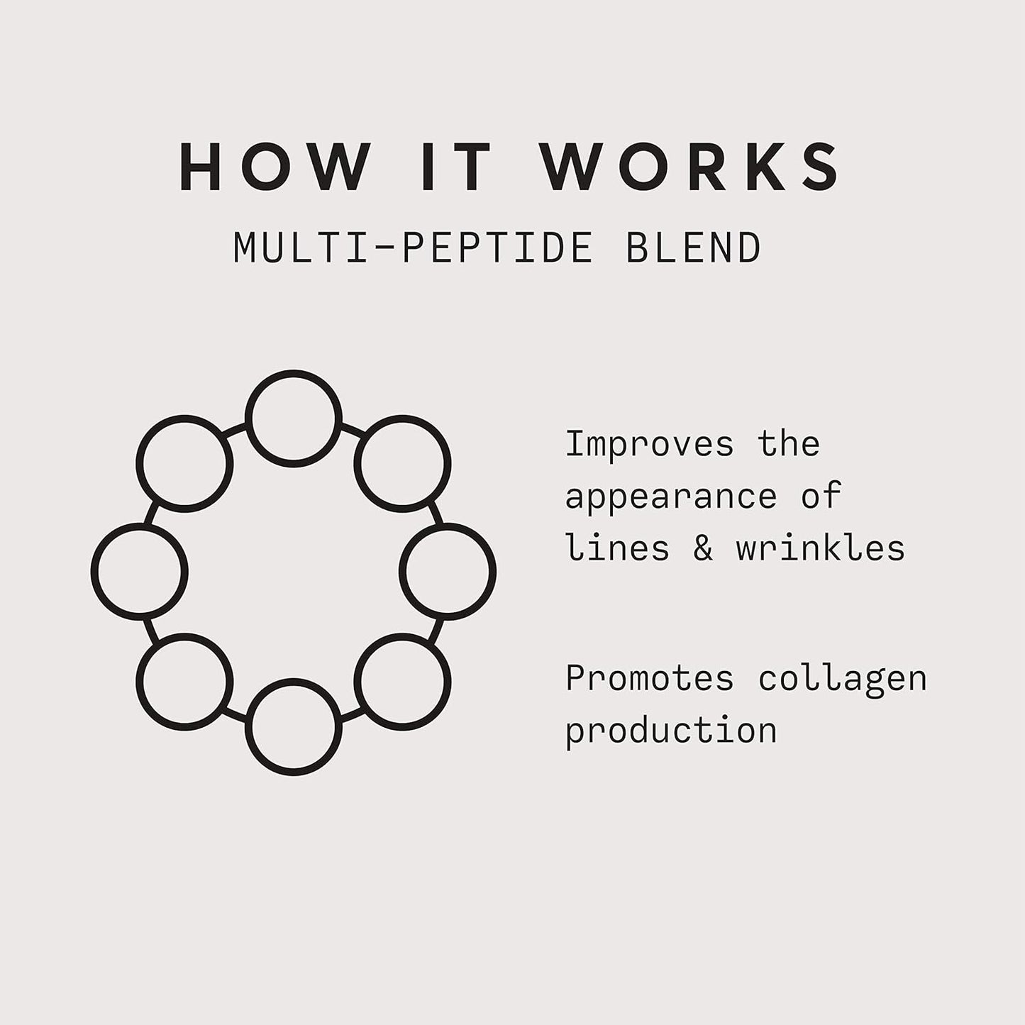 Naturium Multi-Peptide Eye Cream, Smoothing & Anti-Aging Skincare, with Squalene & Hyaluronic Acid, 0.5 oz