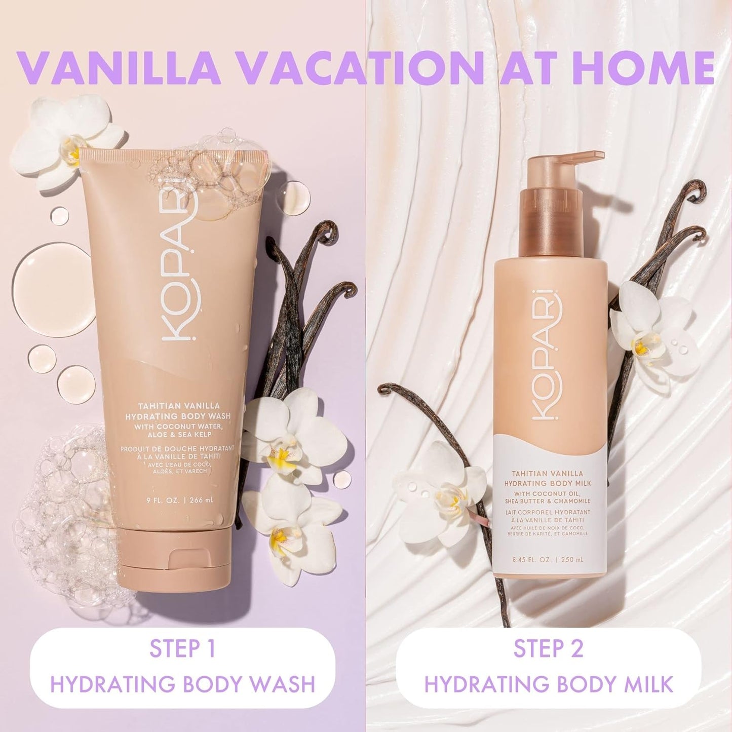 Kopari Vanilla Vacation Glowing Body Set