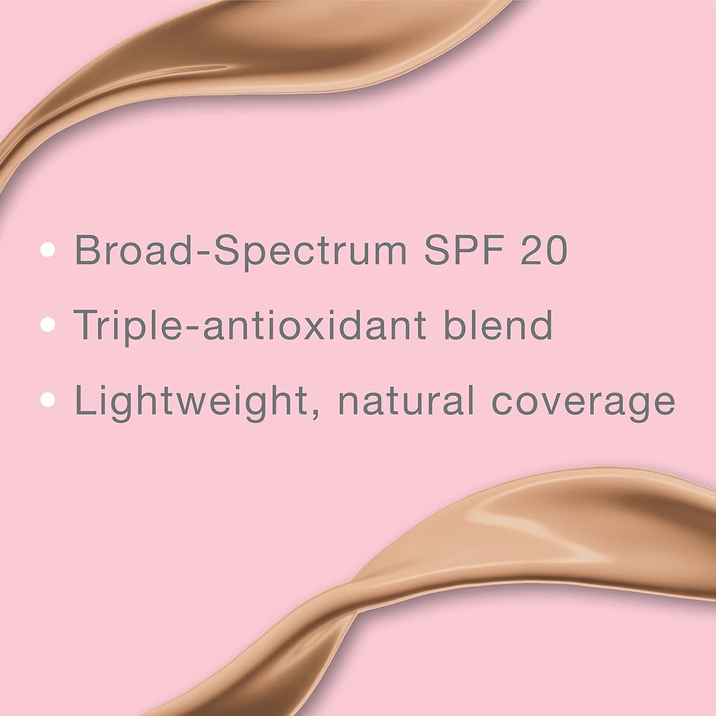 Neutrogena Healthy Skin Liquid Foundation Makeup with Broad Spectrum SPF 20 Sunscreen, Lightweight, Medium Coverage Makeup with Sunscreen and Pro-Vitamin B5, Medium Beige 80, 1 fl. oz