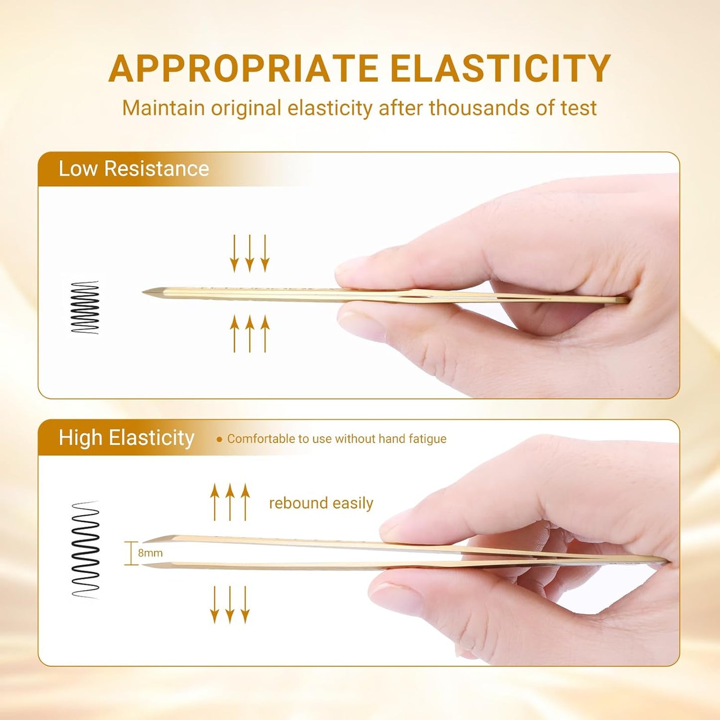 NAGARAKU Eyelash Tweezers, 1 Pair Precision Fiber Tip Tweezer for Lash Extensions Volume Grip Tweezers Antistatic Straight Curved Tip Stainless Steel with Box -Dolphin & L Typ Tweezers AG-05 & AG-09