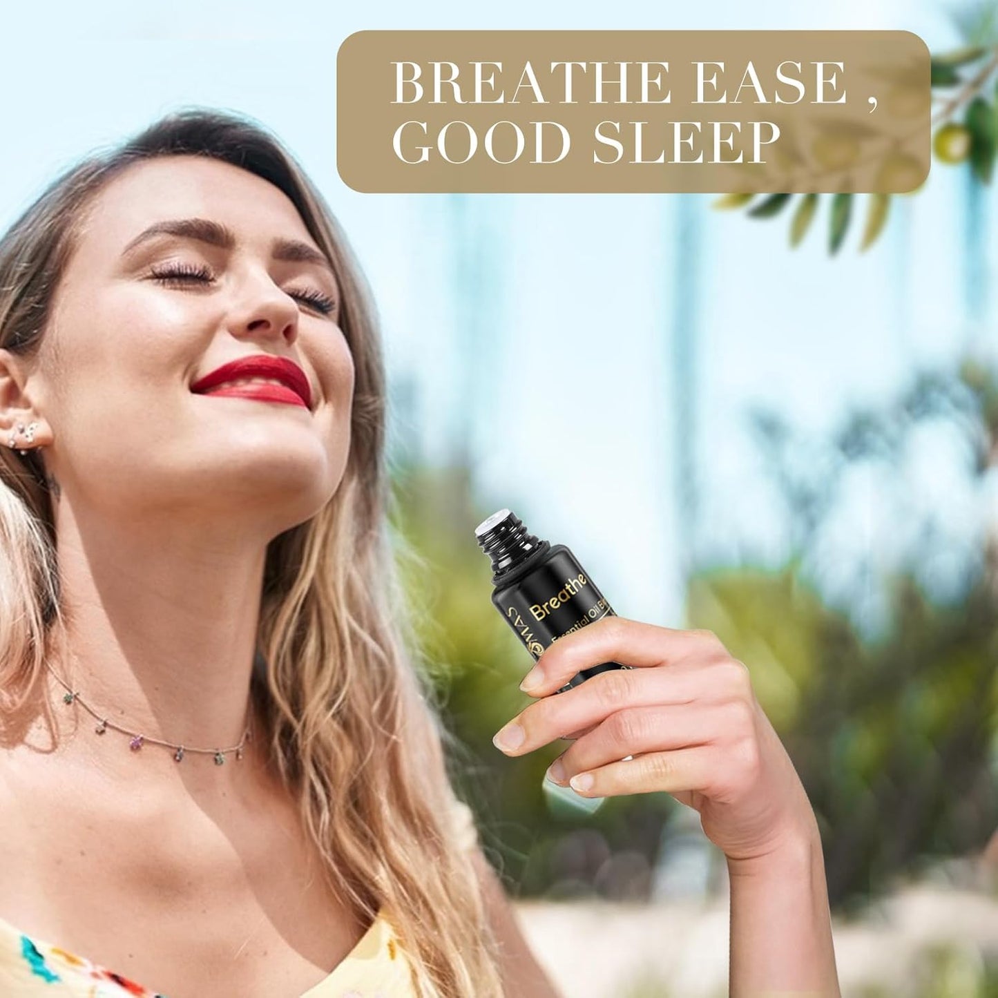 Pre-Diluted Aromatherapy Essential Oils Blend, Natural Plant Essential Oils Refill for Roll-on (Sleep, 1)