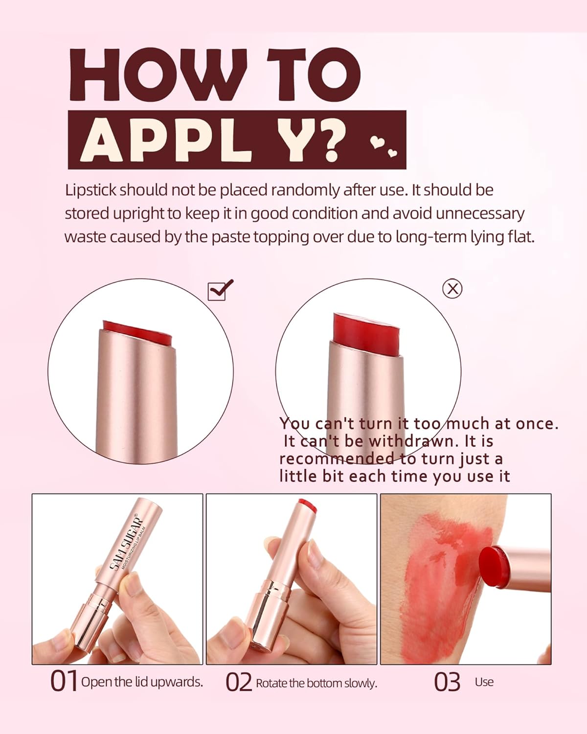 Moisturizing Lip Balm, Nude Sheer Red Lipstick Hydrating Tinted Lip Gloss, Long Lasting Waterproof Liptint Balm Natural Non-Stick Lips Oil Stain,Glossy Lipcolor Juicy Finish for Dry Cracked Lips-04