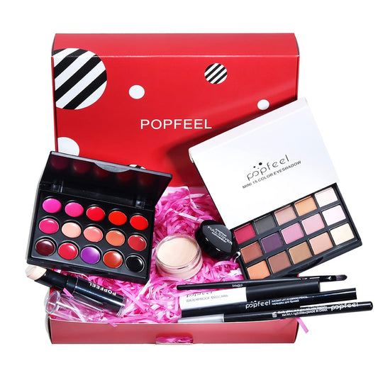Makeup Kit for Women, All in One Makeup Gift Set for Women and Teen Girl, Full Makeup Kit with Lipgloss Eyeshadow Palette Concealer Stick Mascara Eyeliner Pencil Eye Shadow Brush