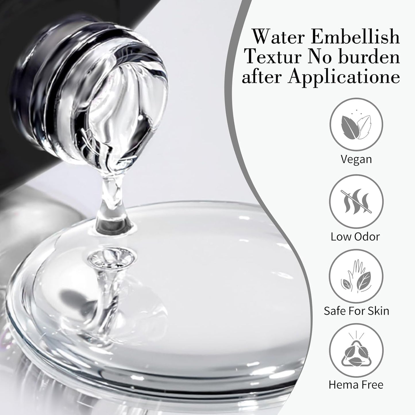 VENALISA Matte Gel Top Coat- No Wipe Long Lasting Matte Top Coat Clear Gel Nail Polish, Soak Off Nail Art Home and Professional Manicure