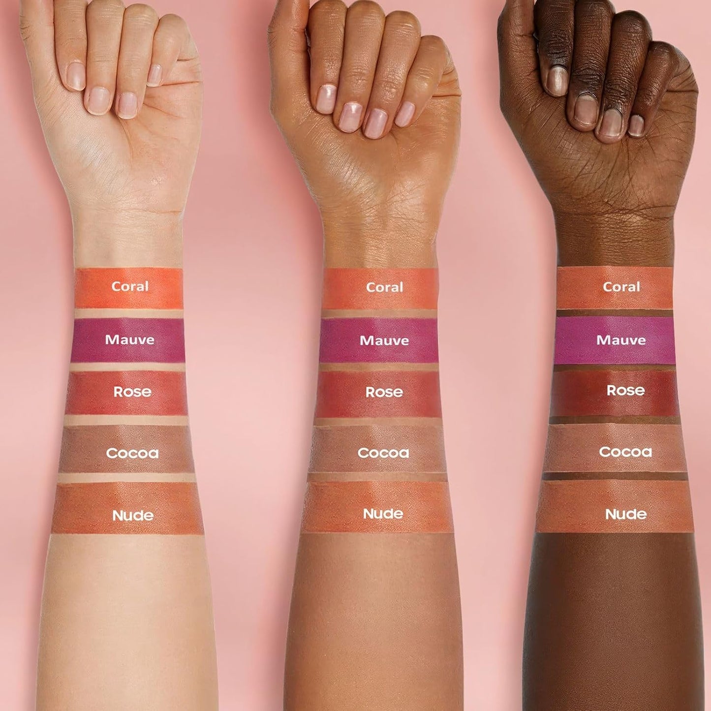 OETUIOW Lip Stain Long Lasting & Waterproof Lip Liner, Non-Stick Cup Highly Pigmented Natural Finish, Lip Gloss for All-Day Color Hold (Coral)