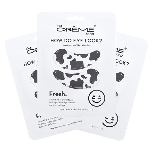 The Crème Shop | How Do Eye Look? Hydrogel Under Eye Patches (Fresh) - 3 Pack