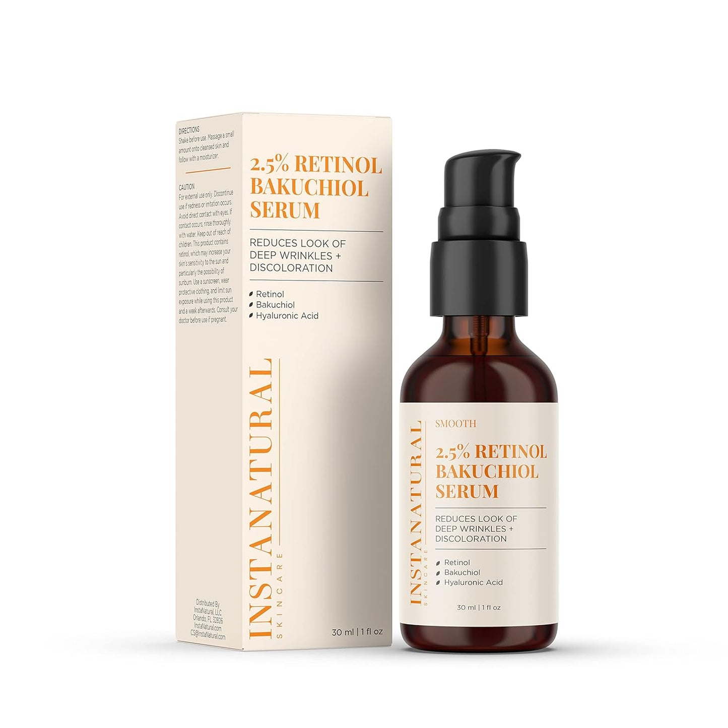 InstaNatural Face Serum (Serum Bakuchiol)
