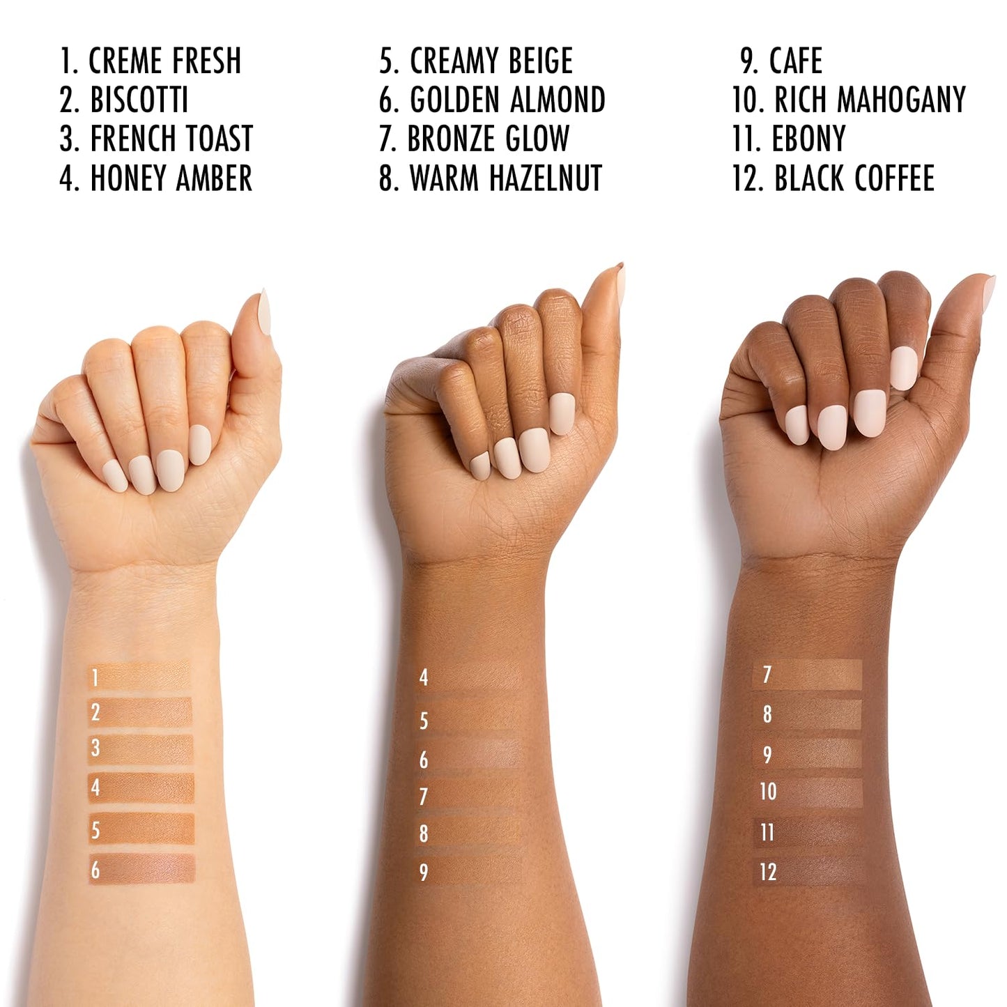 Black Radiance Natural Matte Foundation Powder, Minimizes Shine, Golden Almond