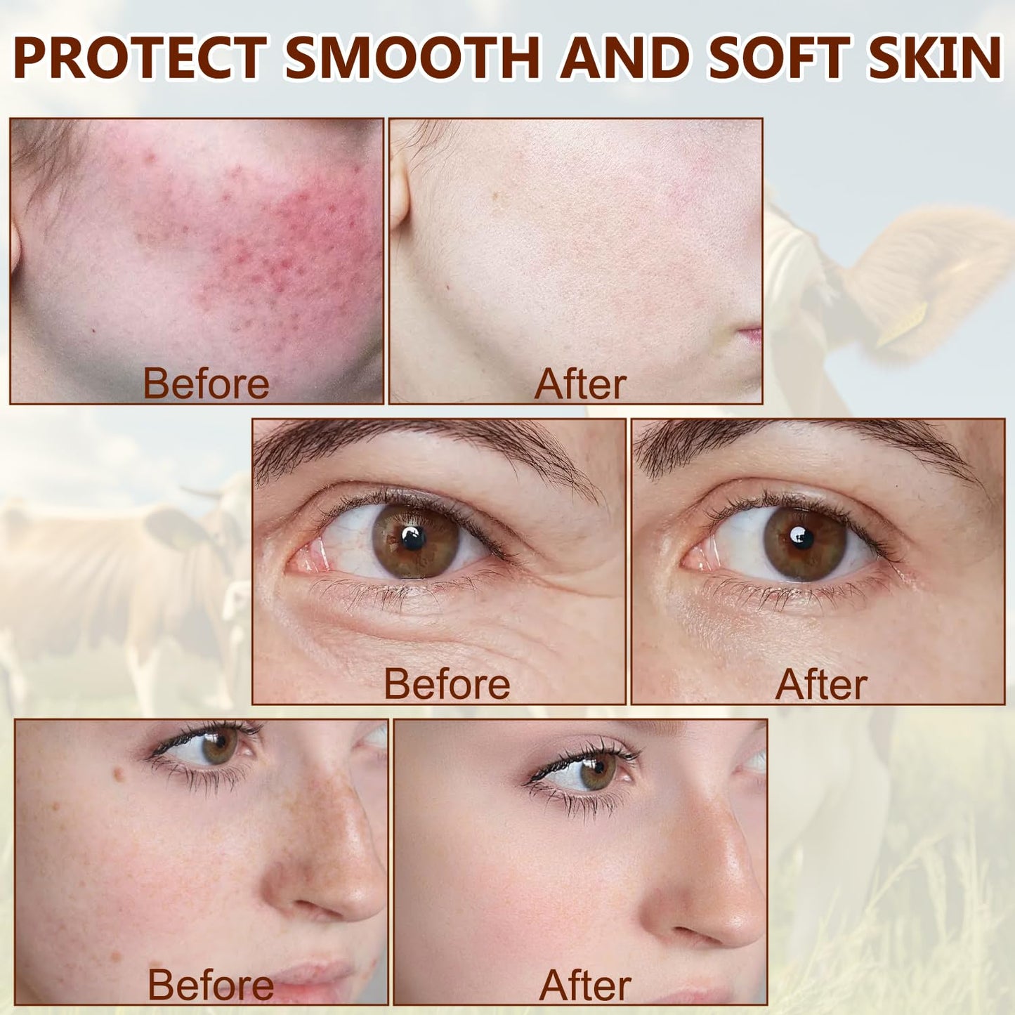 Beef Tallow For Skin - Organic Grass Fed Whipped Moisturizer Natural Hydrating Cream Deeply Moisturizing For Face & Body, Suitable For Dry & Sensitive Skin 4oz