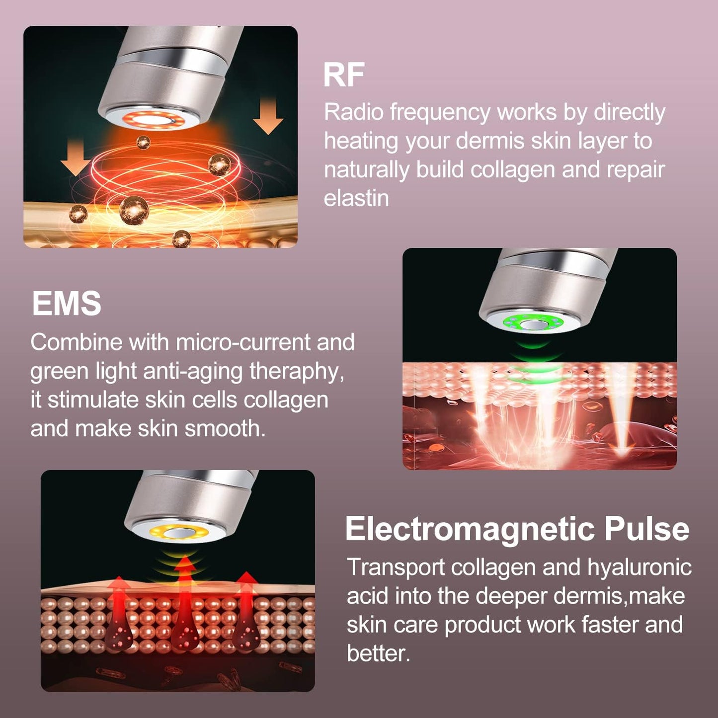 MiSMON Micro-Current Device Mutifunctional Facial Massager