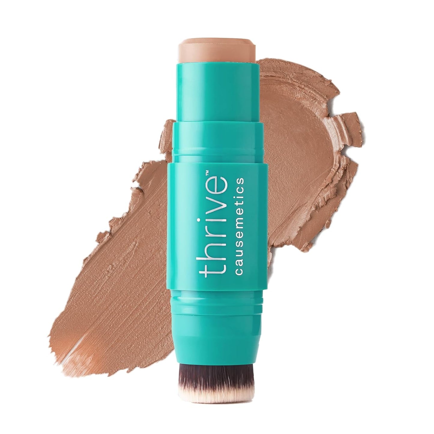 Thrive Causemetics Triple Threat Color Stick: Cream Bronzer & Contour Stick with Vitamin E, Evening Primrose Oil, Waterproof Smudge Proof Face Makeup Formula, Mo (Fair Light Neutral)
