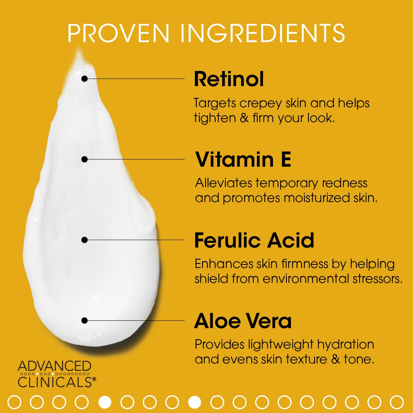 Advanced Clinicals Retinol Body Lotion + Manuka Honey Cream 2pc Set | Moisturizer Face Lotion & Body Cream | Crepey Skin Care Treatment | Retinol Cream Targets Look Of Crepe Skin & Sagging Skin, 2pc