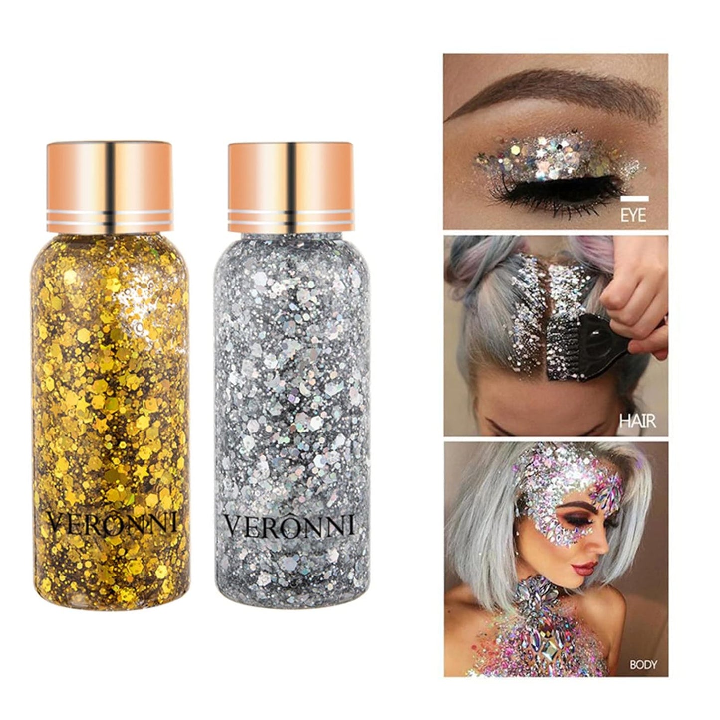 All-in-One Makeup Gift Set Carry All Makeup Kit Women Full Kit With Makeup Bag Concealer Lipgloss Lipstick Blush Foundation Face Powder Eyeshadow Palette Cosmetic Palette #5