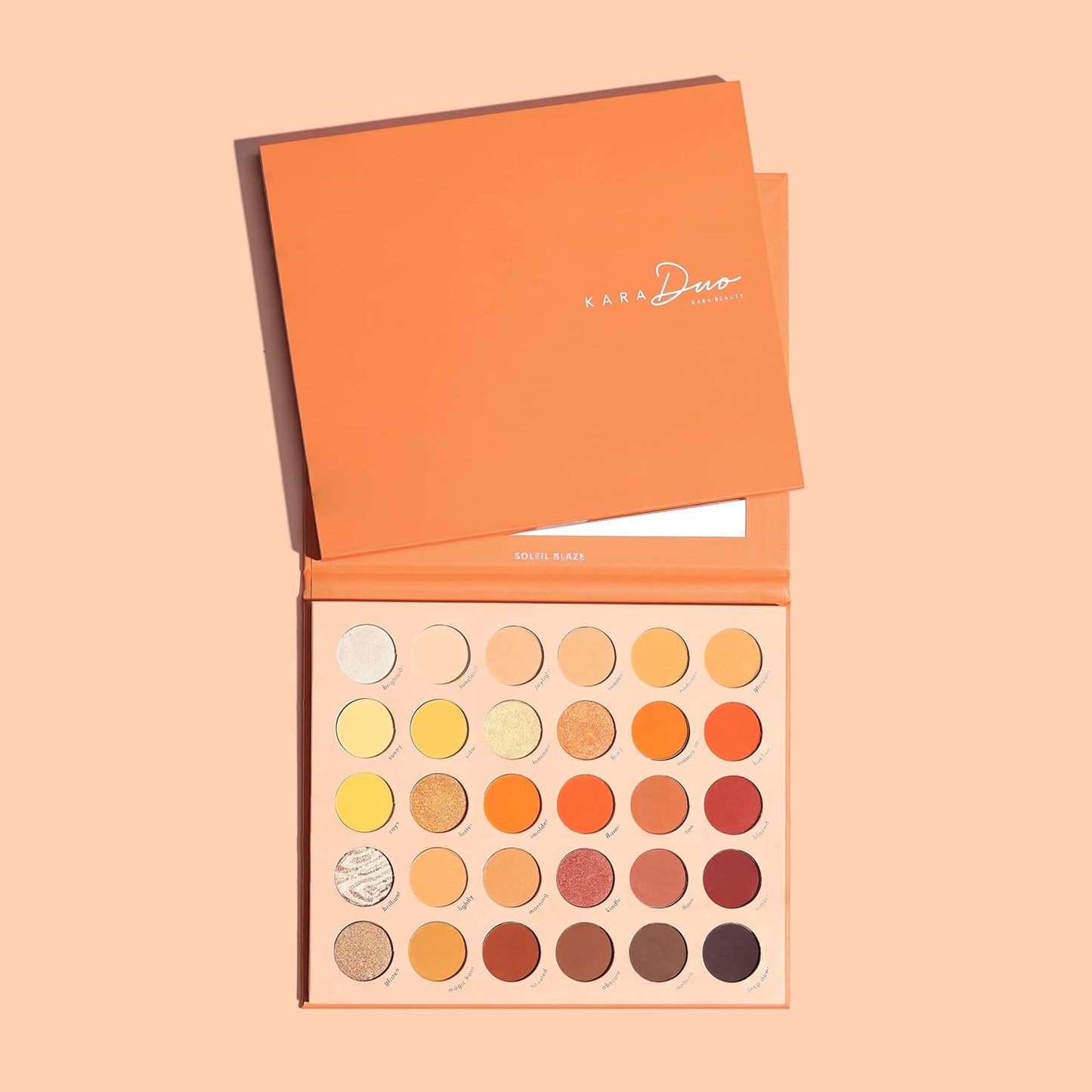 Kara Beauty PRO24 SOLEIL BLAZE 30-Shades Creative Beauty Palette - VEGAN