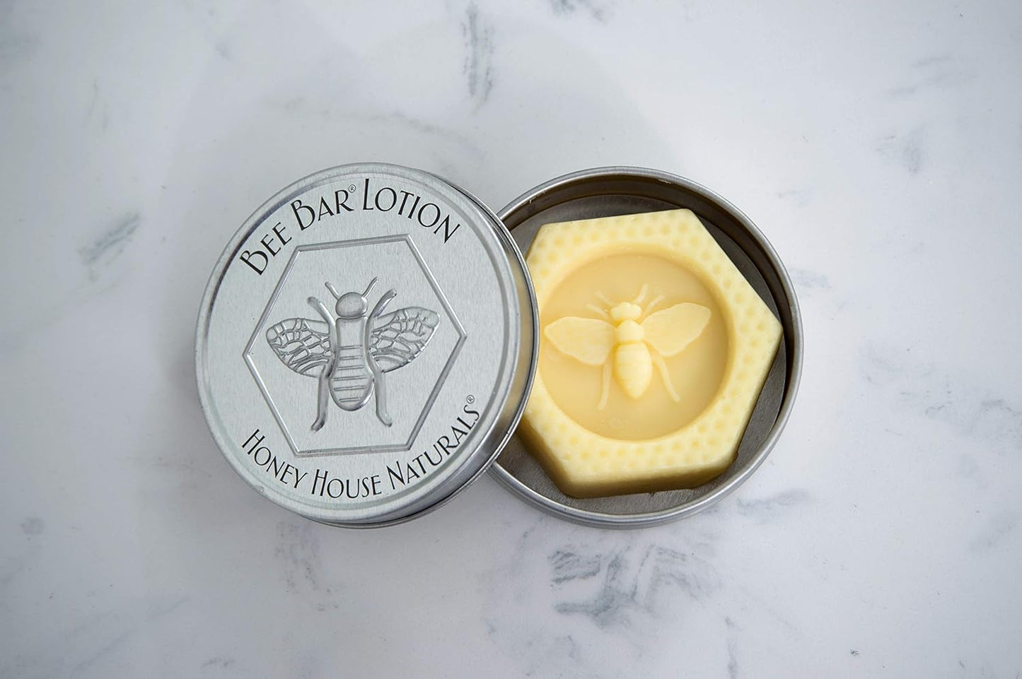 Bee Bar Honey House Naturals Duo – Natural – Small .6 ounce & Large 2 ounce (Natural)