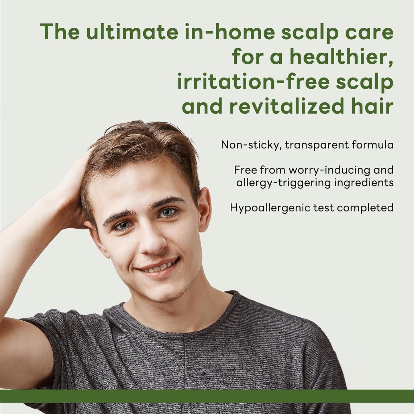 Scalp Intensive Hair Growth Serum｜Biotin & Panthenol Leave-In Ampoule for Hair Loss, Thinning Hair, Scalp Hydration & Strengthening｜Korean Hair Care (2.02 fl oz)