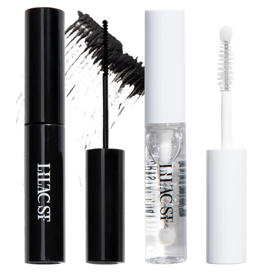 Lilac St - Eternal Bond (Black) Lash Glue & Lash Crystal Coat - Long Lasting & Fast Drying Lash Glue - Sealant for Extended Lash Wear, Reduce Stickiness & Keeps Lashes Clean - Waterproof, Vegan