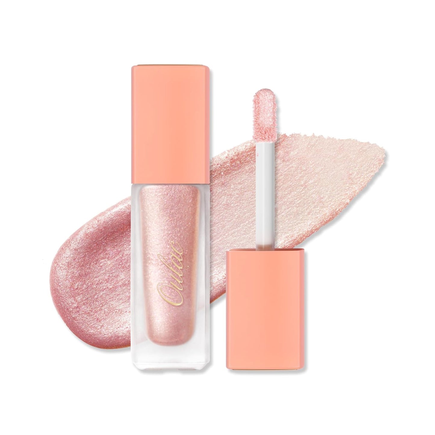 Oulac Eyeshadow Liquid Eyeshadow Multi-Usage Liquid Glitter Eyeshadow&Eyeliner Highly Pigmented, One-Swipe Coverage Long Lasting with No Creasing Formula Vegan&Cruelty-Free