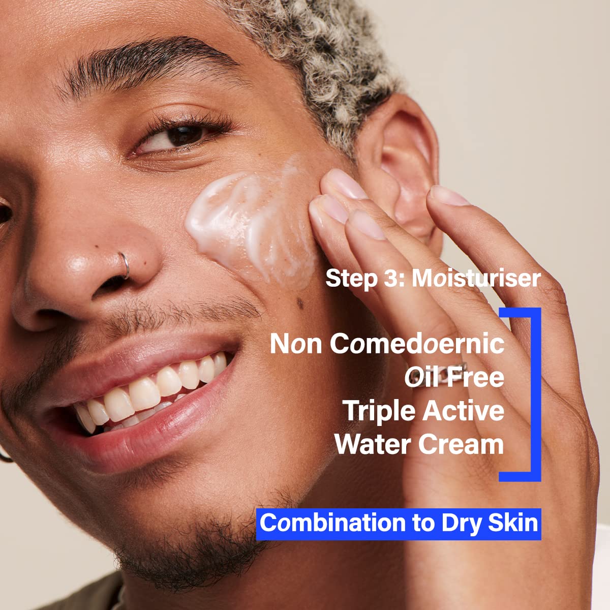 Coats Skinsentials Bundle – Cleanser 5 oz, Toner 4.2 oz & Moisturizer 2.5 oz – 3-Step Regimen Prevents Breakouts and Protects Skin Barrier with Ceramides, For Women and Men