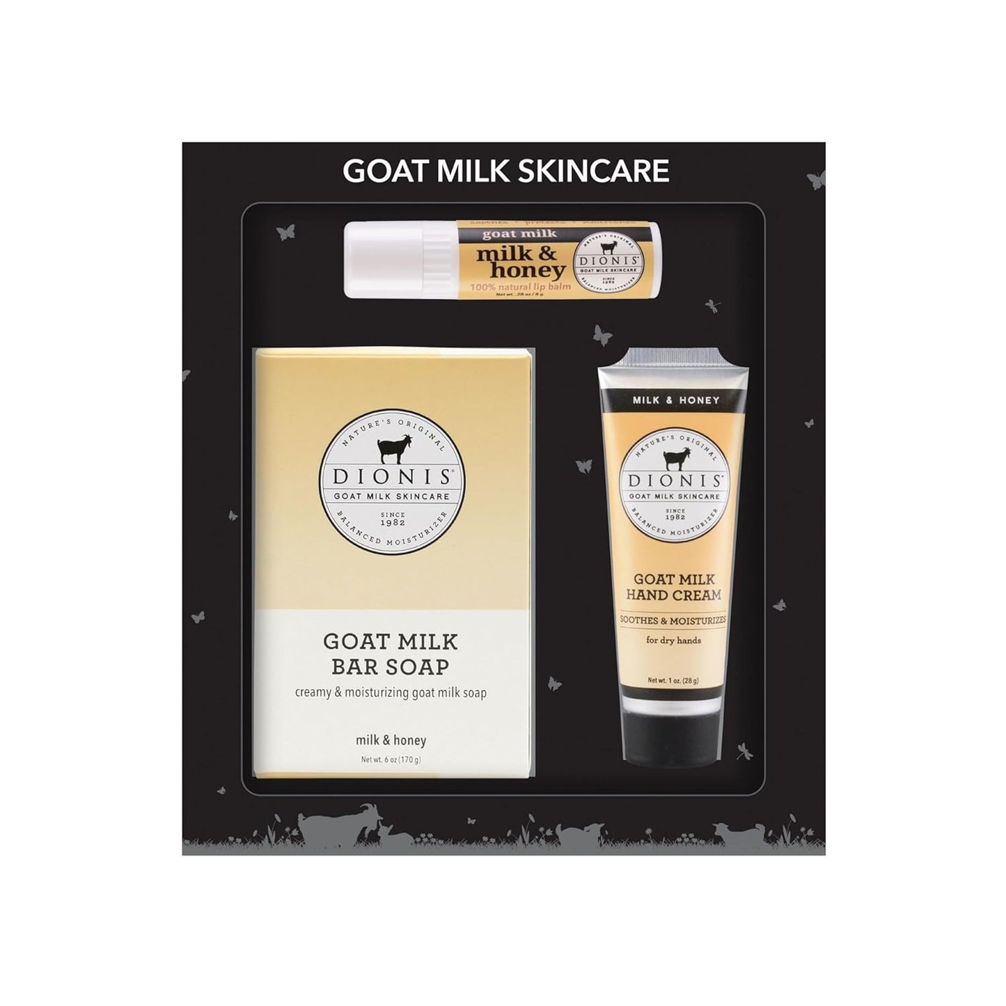 Dionis Milk & Honey Goat Milk 3 Pc Gift Set