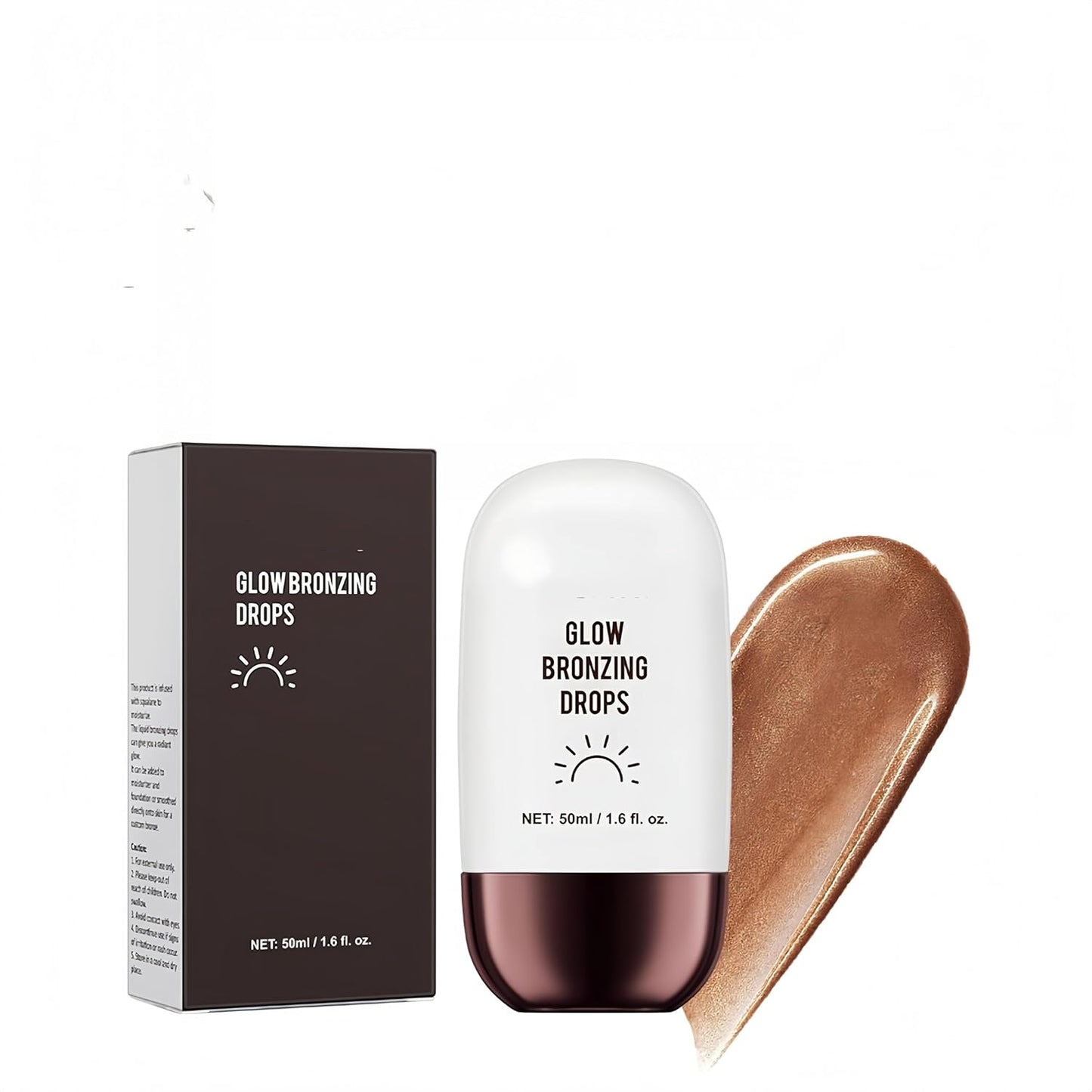 Liquid Highlighter 4 Colors Shimmer Glow Finish Face Highlighter Lightweight Waterproof Long Lasting Face Illuminator Highlight Illuminator for Face Cheek Eyes (Color 03)