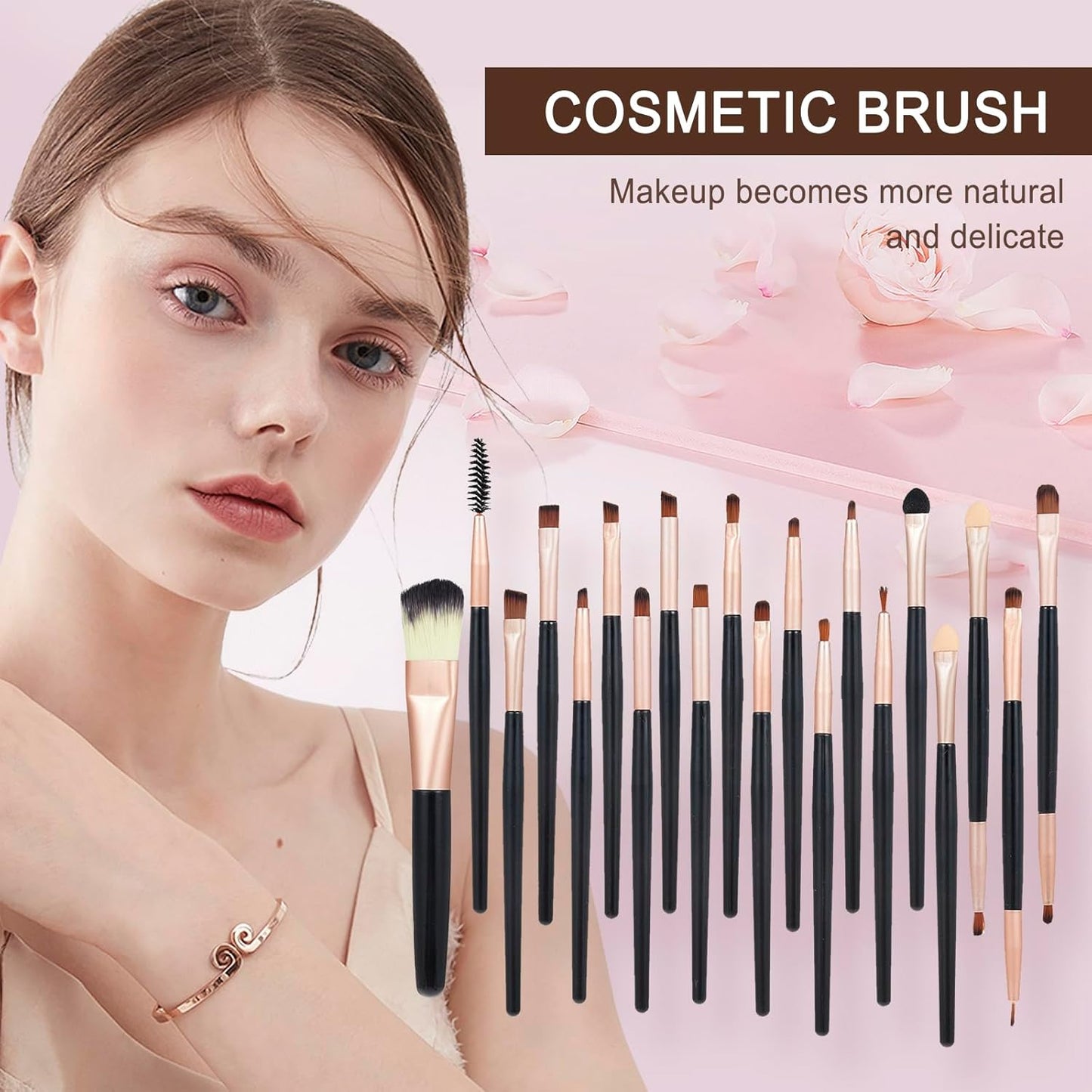 All in One Makeup Kit Makeup Kit for Women Full Kit Multipurpose Makeup ，eyeshadow、 liquid foundation,Loose powder,Eyebrow pencil,4-color lip gloss set