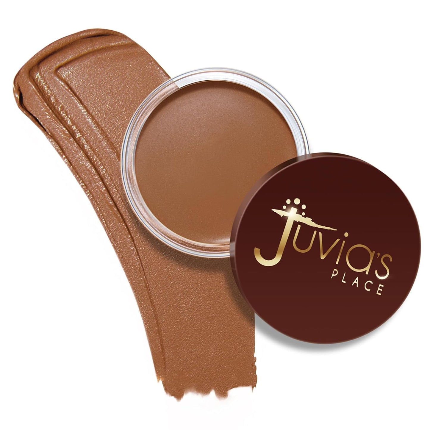 Juvia's Place Bronzed Cream Bronzer Caramel - Creamy Bronzing Makeup Beauty Glow Sun Kissed Cheek Matte Shimmer Contour Long Lasting Finish Pigmented Bronze Light Buildable Blendable