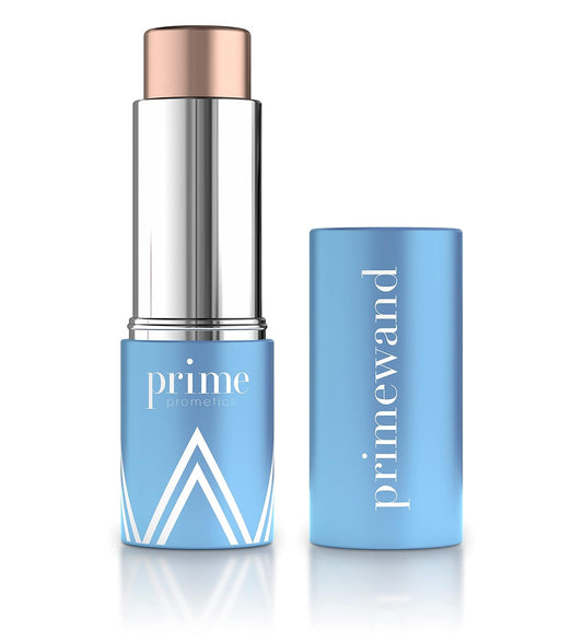 PrimeWand Pearl Stunning & Natural Pro-Age Makeup Highlighter Stick for Mature Women Infused With Pearl Extract