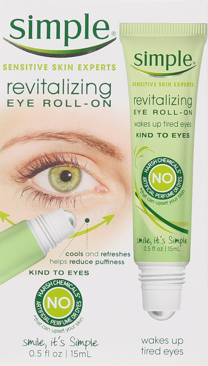 Simple Revitalizing Eye Roll-On, 0.5 oz