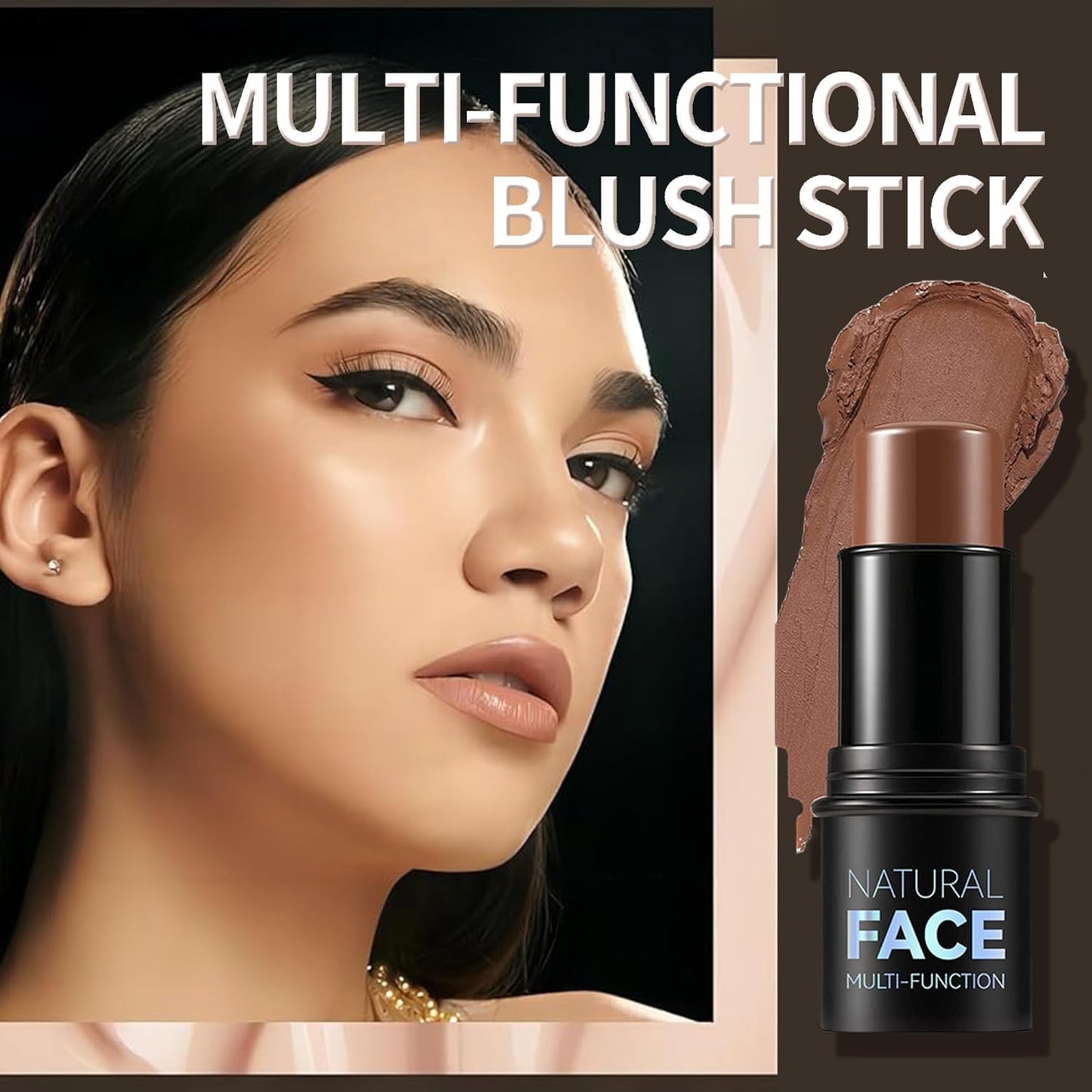 Highlighter Contour Stick, Milk Makeup Contour, Blush Sticks, Highlight Contour Palette, Glint Highlighter, Make Up Highlighter, Best Contouring Stick, Highlighter Makeup Stick, 06#ESPRESSO