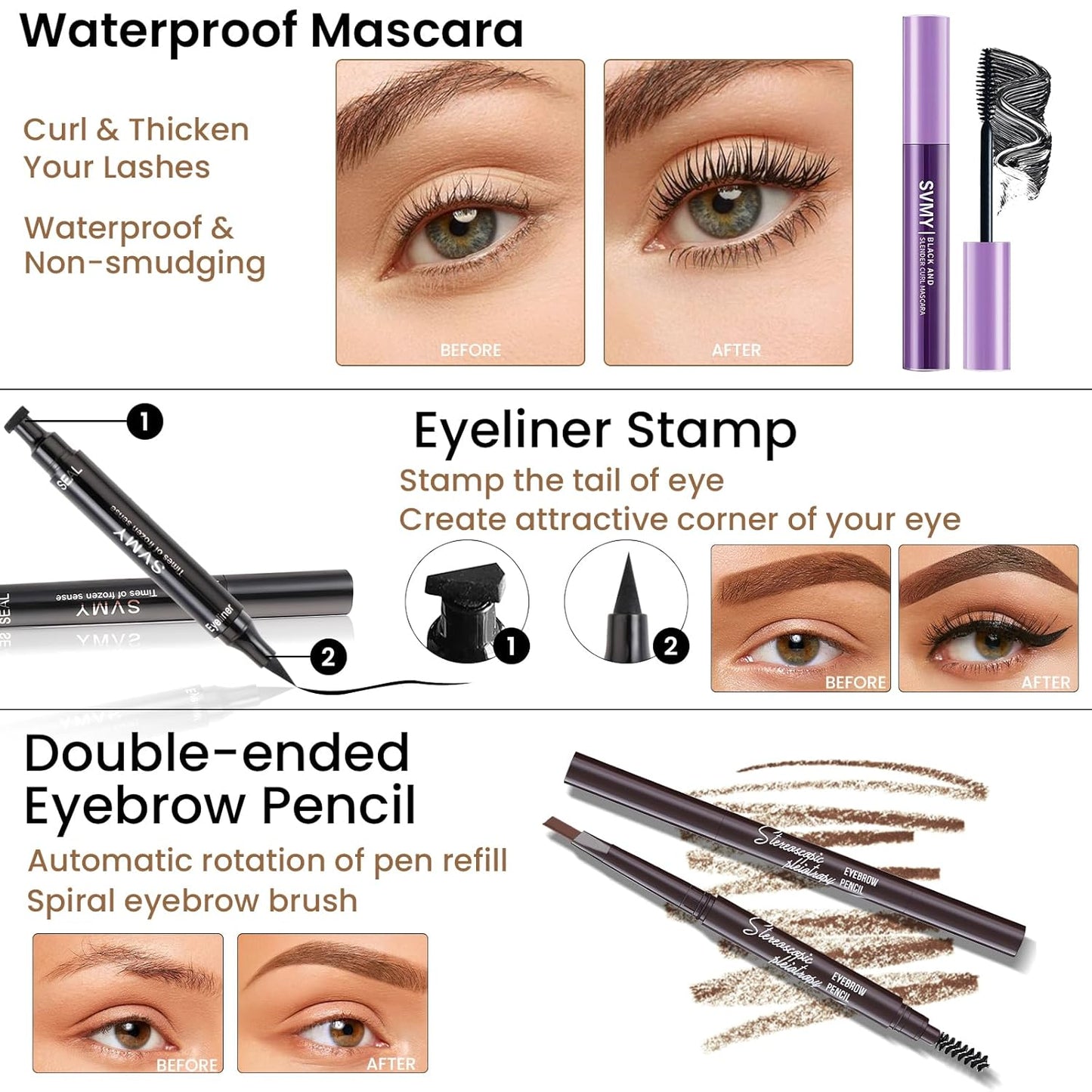 Makeup Kit for Women Full Kit, Travel Makeup Kit for, Makeup Present Set for Teens Girls Beginners Professionals, Makeup Bundle Include 2 Matte & Glitter Eyeshadow Palettes, Lip Gloss Set