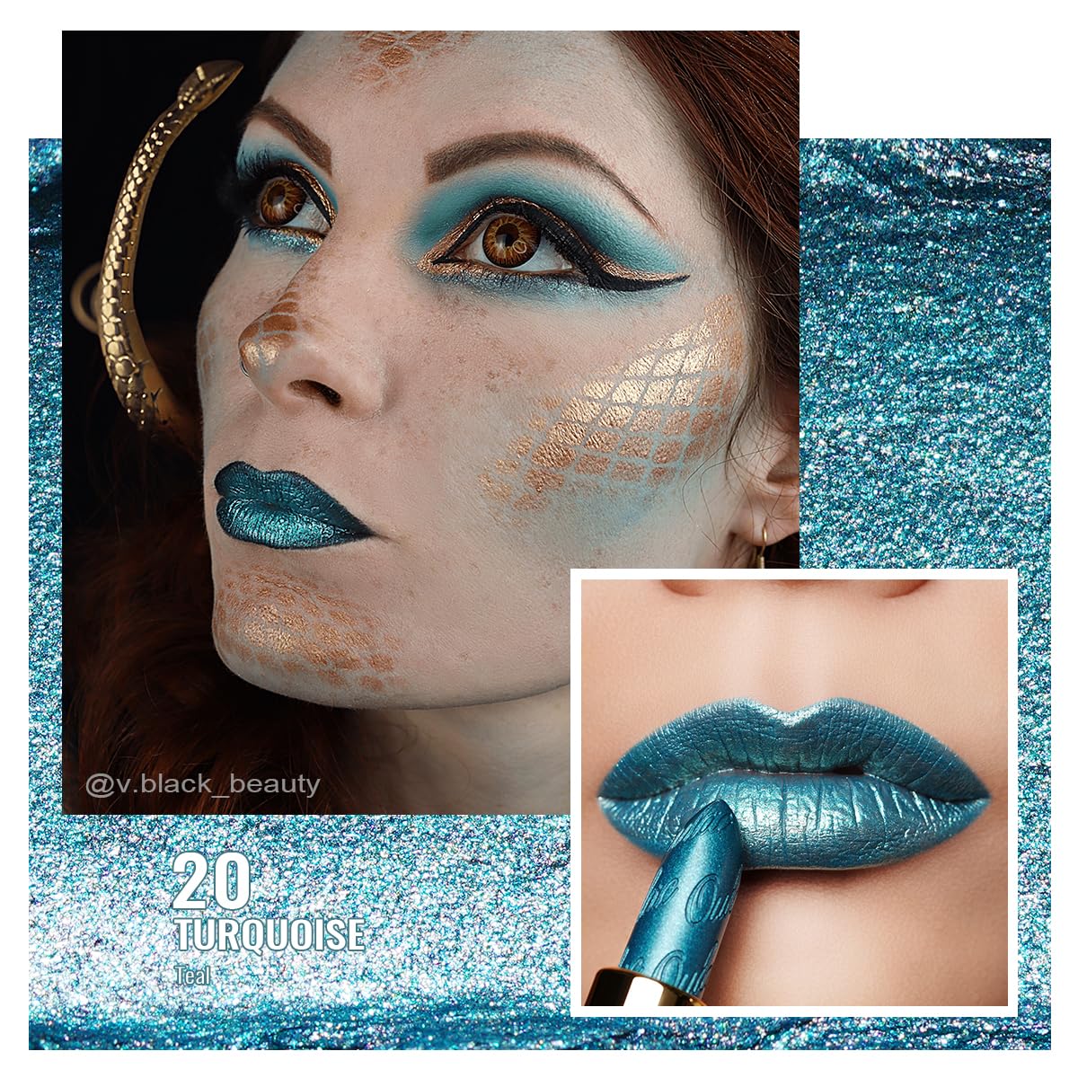 Oulac Metallic Lipstick Set 3PCS High Impact Lipcolor with Moisturizing Formula, Vegan Beauty, Full-Coverage Lip Color, Gift Lipstick for Women, 4.3g X 3PCS, 16+20+21