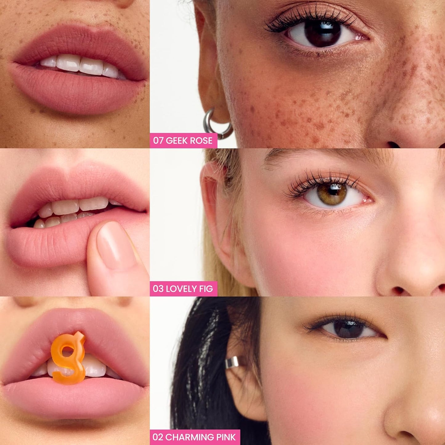 COLORGRAM NUDE BLUR TINT 17 RIPEN PEACH | Soft Velvet Matte Liquid Lipstick & Cheek Tint | Lightweight Blurring Tint for a Smooth & Airbrushed Finish | Long-Lasting & Non-Sticky Formula